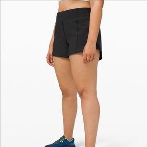Lululemon black 4” shorts size 10 HR